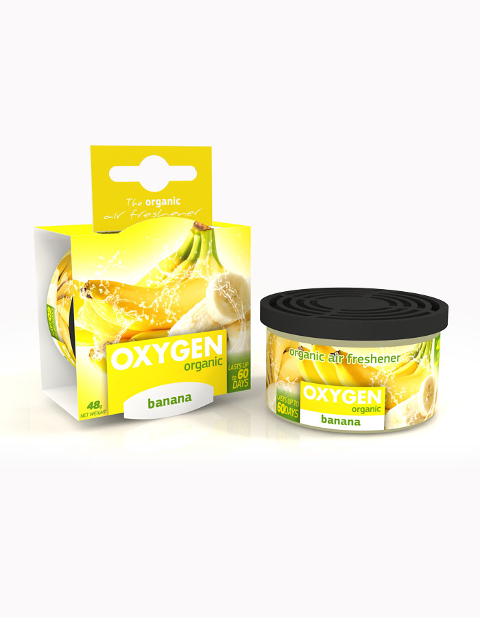 UCARE | Oxygen Organic Air Fresheners | BANANA